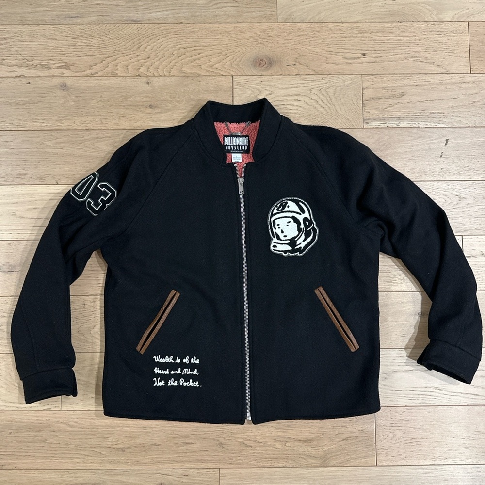 Billionaire Boys Club BBC Wool Varsity Jacket L